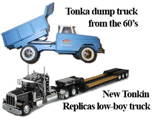 Tonka Truck and Diecast Truck